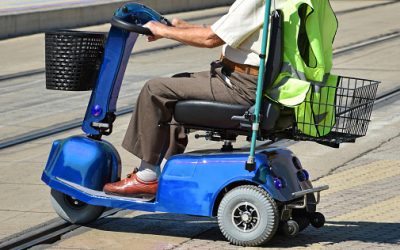 Scootmobiel sinds 1 juli niet op galerij of in de gang